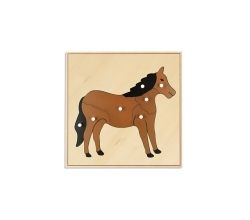 AT PAZIL - HORSE PUZZLE (PLYWOOD MATTERIAL)