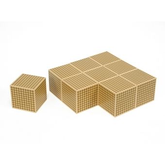 9 PARA BNL AHAP KP - 9 PCS WOODEN THOUSAND CUBES