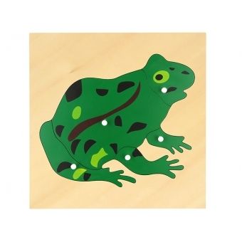 KURBAA PAZIL - FROG PUZZLE (PLYWOOD, NEW)