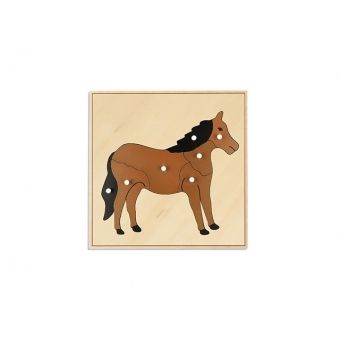 AT PAZIL - HORSE PUZZLE (PLYWOOD MATTERIAL)